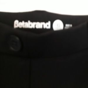 Betabrand Black Dress Yoga Pants XS NEW NWT